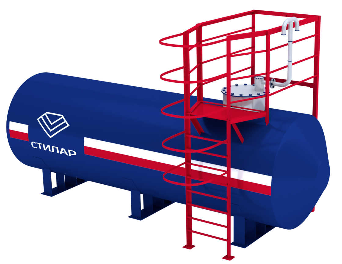 Горизонтальный резервуар РГСН для питьевой воды 125 м³ от завода-производителя